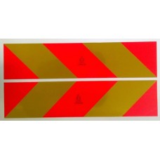 Fényvisszaverő tábla csíkos E jelzett pár